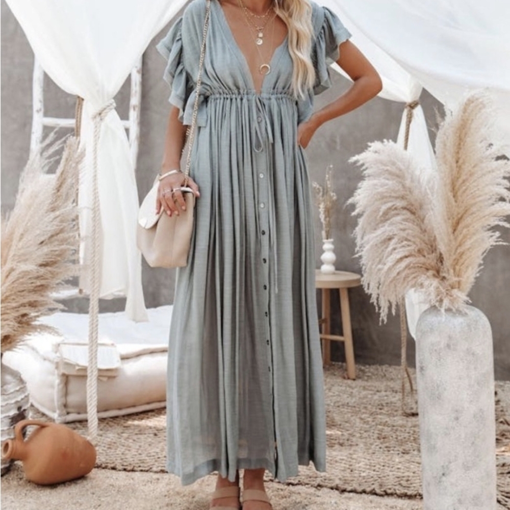 Boho maxi dress Purchased from Vici